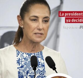 La presidenta ya decidió