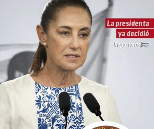 La presidenta ya decidió