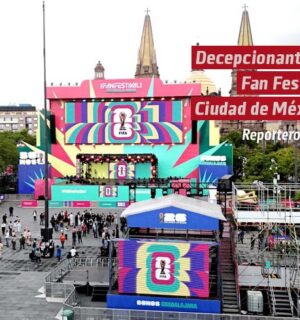 Medios extranjeros califican de ‘decepción’ el Fan Fest de Ciudad de México