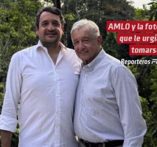 AMLO y la foto que le urgía tomarse