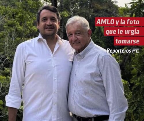 AMLO y la foto que le urgía tomarse
