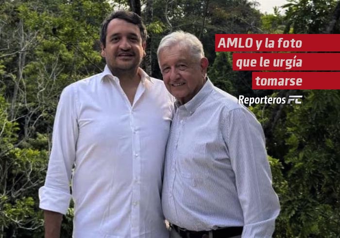 AMLO y la foto que le urgía tomarse