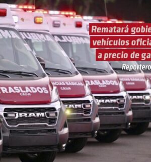 Rematará gobierno vehículos oficiales a precio de ganga