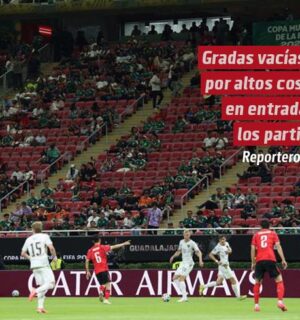 Las gradas vacías en un partido del Mundial reavivan la preocupación por el precio de las entradas