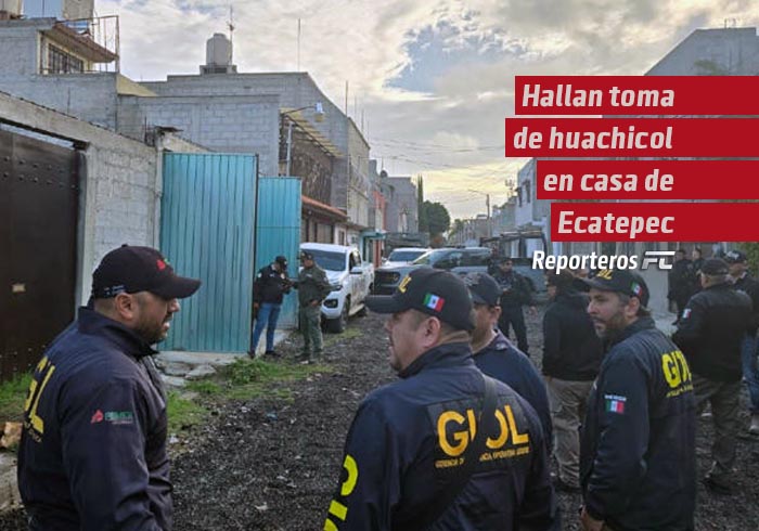 Hallan toma de huachicol en casa de Ecatepec