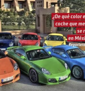 ¿De qué color es el coche que menos se roba en México?