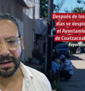 Después de los 100 días se desplomó el H. ayuntamiento de Coatzacoalcos
