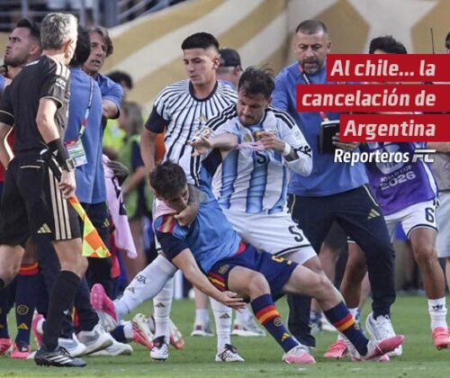 Al chile… la cancelación de Argentina