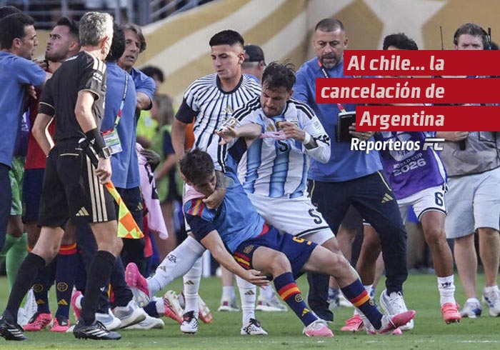Al chile… la cancelación de Argentina