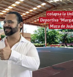 Colapsa la Unidad Deportiva «Margarita Maza de Juárez»