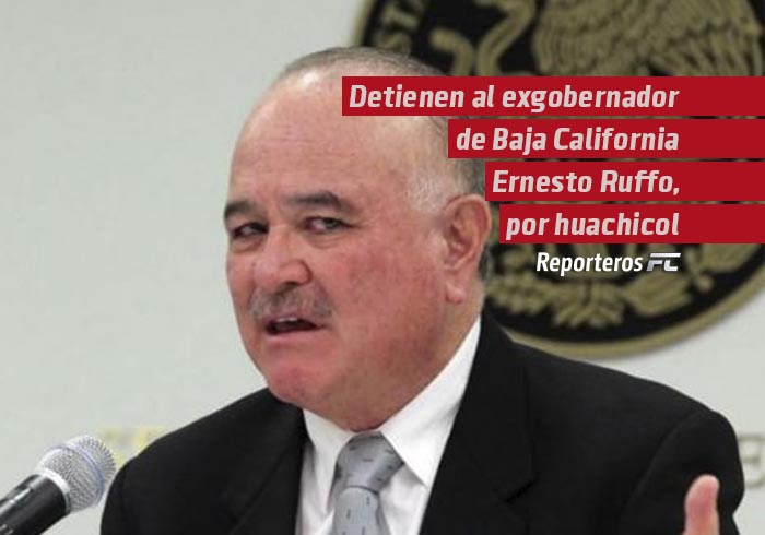Detienen al exgobernador de Baja California Ernesto Ruffo