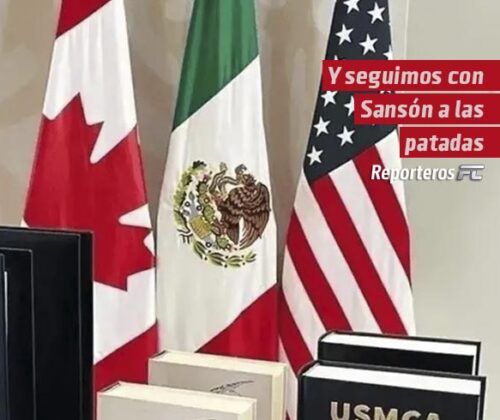 Y seguimos con Sansón a las patadas