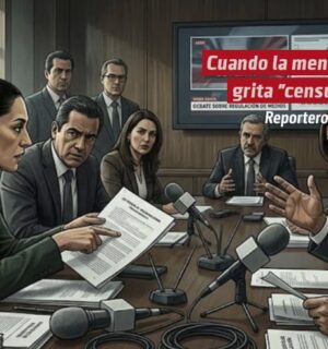 Cuando la mentira grita «censura»