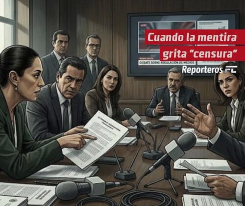 Cuando la mentira grita «censura»