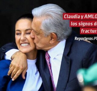 Claudia y AMLO: los signos de fractura