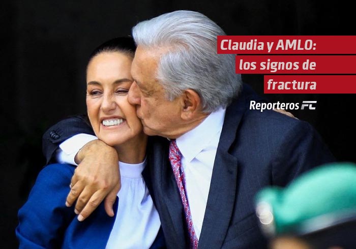 Claudia y AMLO: los signos de fractura