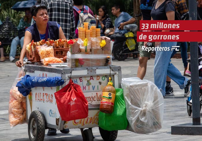33 millones de gorrones