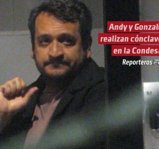 Andy y Gonzalo realizan cónclave en la Condesa