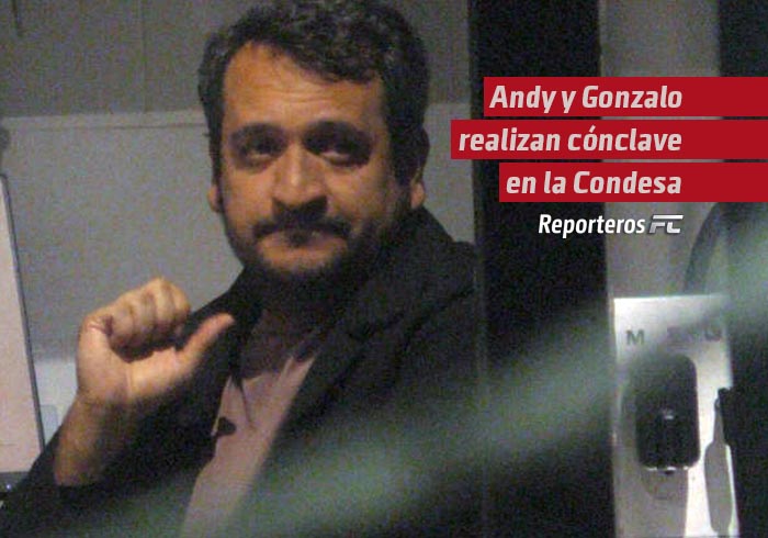 Andy y Gonzalo realizan cónclave en la Condesa