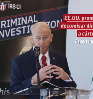 Embajador de EE.UU. promete decomisar dinero a cárteles
