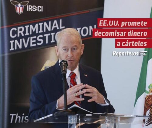 Embajador de EE.UU. promete decomisar dinero a cárteles