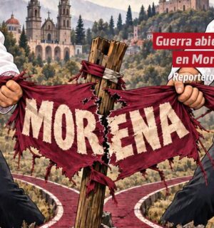 Guerra abierta en Morena