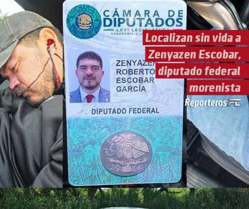 Localizan sin vida a Zenyazen Escobar